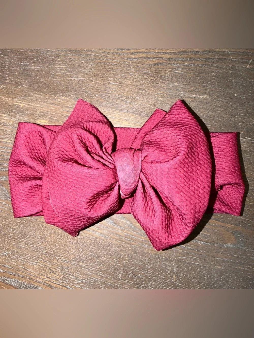 Gigi and Max Magenta Headwrap Bow (singular bow listing)